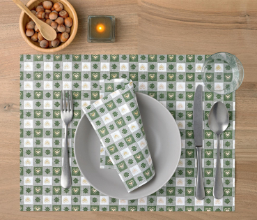 Tischset Tirol Verde 32 x 45