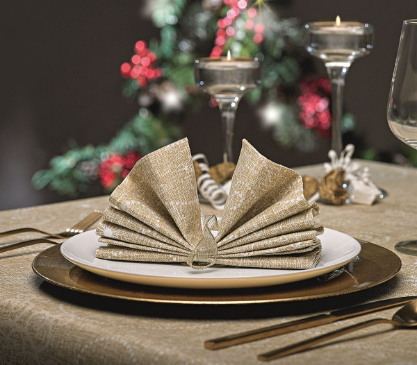 TischLiebe - Vlies Servietten - Stoffähnlich Servietten - Mitteldecken -  Tischläufer - Ventidue - Tischläufer stoffähnlich Spunlaid Weihnachten  Tischdecke Vlies | Tischläufer