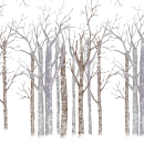 Serviette Birke Bianco 40x40cm